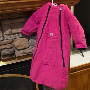 Carhartt Fuchsia Infant Snowsuit